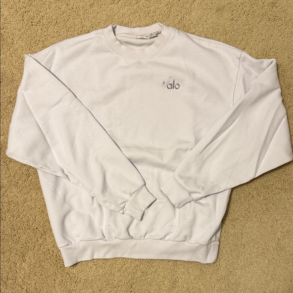 ALO BASIC CREWNECK SWEATSHIRT STYLE 132